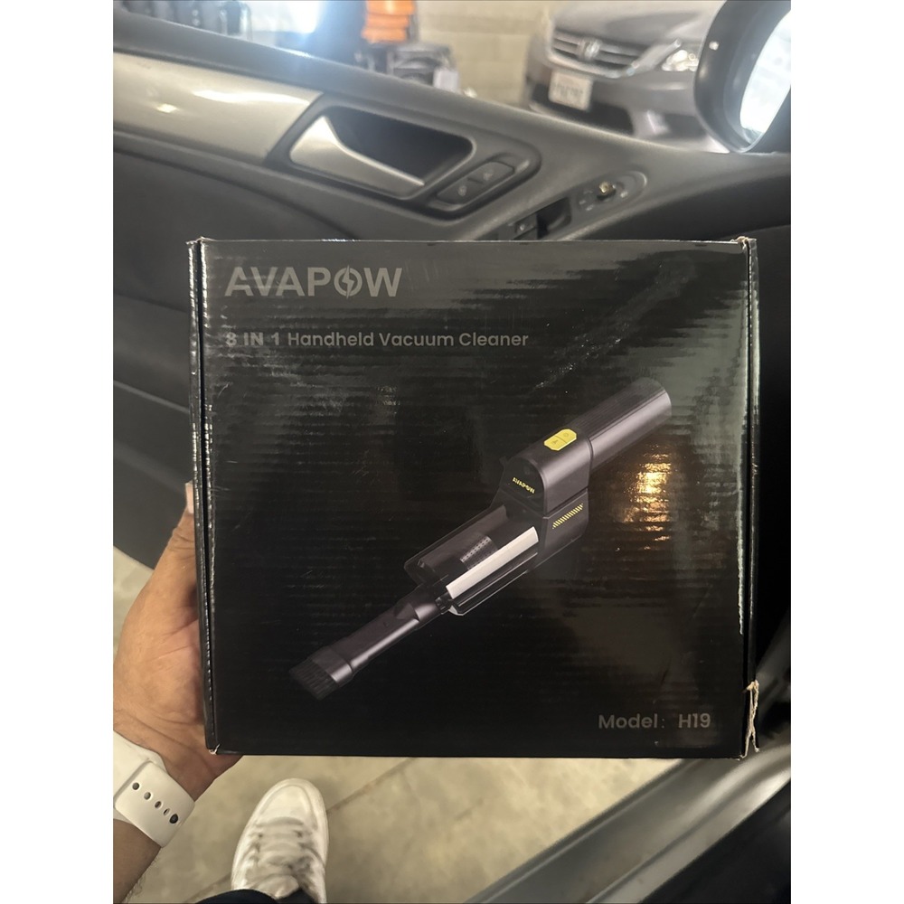 AVAPOW 2-in-1 Cordless Vacuum & Air Duster Type-C Fast for Car/Home/Office
